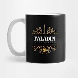 Paladin Class Tabletop RPG Gaming Mug